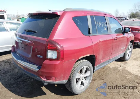 2016 Jeep Compass High Altitude Edition from USA, damaged, VIN 1C4NJCEA6GD792759